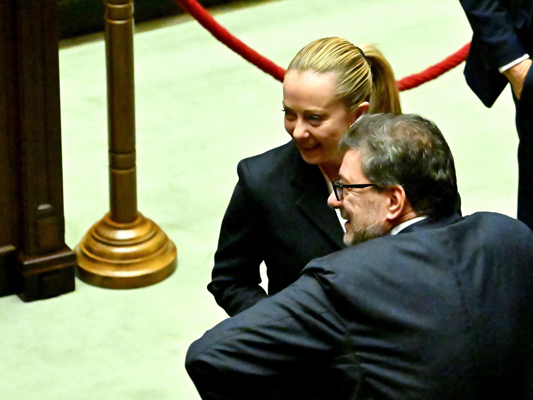 Governo, Meloni: "Giorgetti sarebbe ottimo ministro Economia"