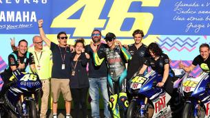 Gp Valencia, Valentino Rossi: "Smettere era una scusa per fare casino"