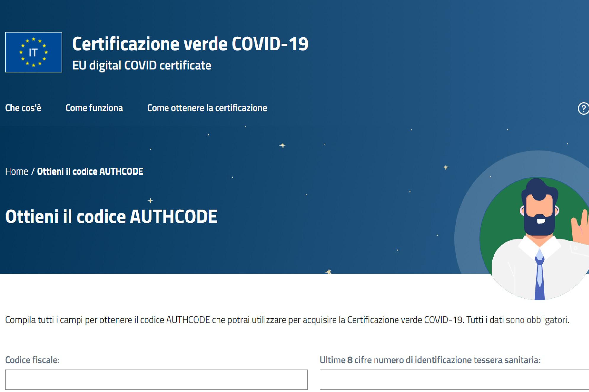 Green pass Italia, authocode non ricevuto: come ottenerlo