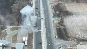 Guerra Ucraina-Russia, attacco ai tank verso Kiev - Video