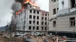 Guerra Ucraina-Russia, bombardata università Kharkiv - Video