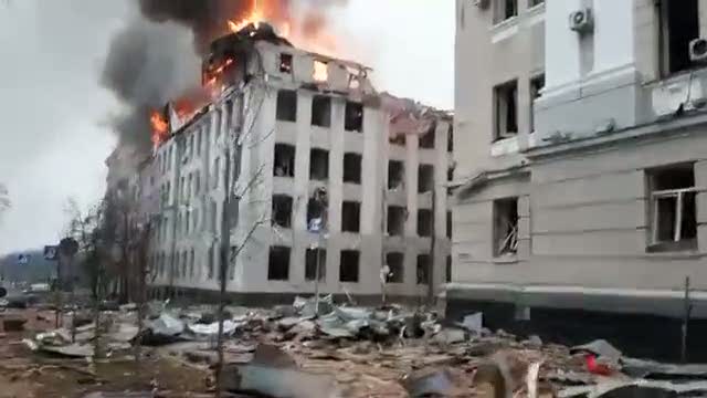 Guerra Ucraina-Russia, bombardata università Kharkiv - Video