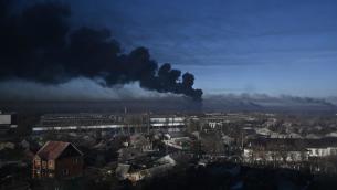 Guerra Ucraina-Russia, forti esplosioni a Kiev