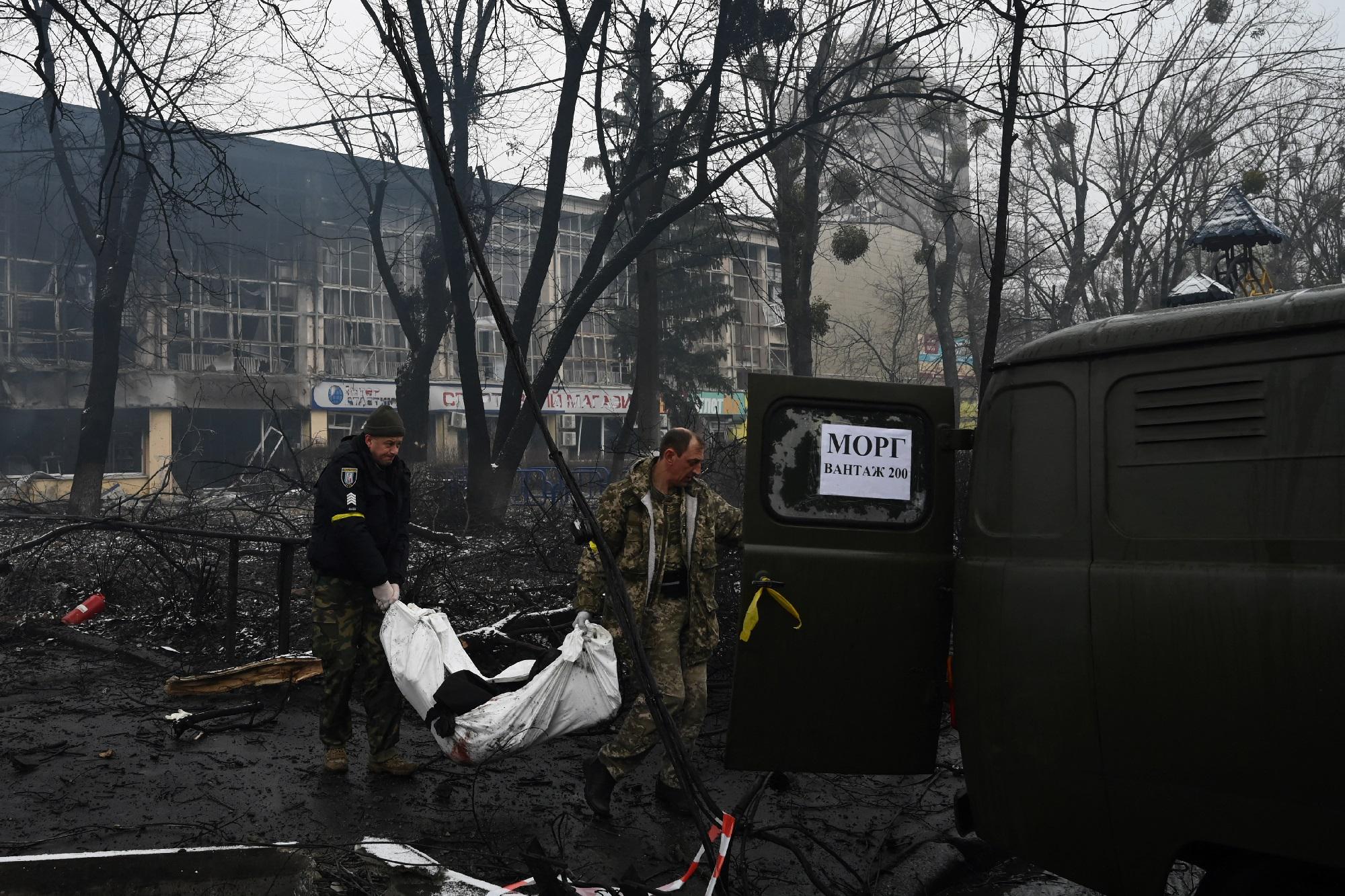 Guerra Ucraina-Russia, Kiev: "9