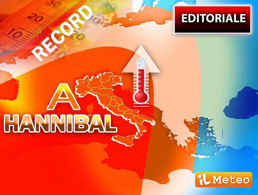 Hannibal scalda l'Italia, rischio temperature record