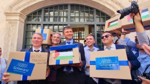 Il 'ritorno' di Di Battista, al Senato con 80mila firme pro-Palestina