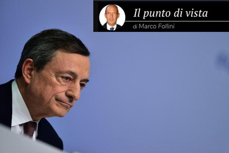 Il silenzio loquace di Draghi