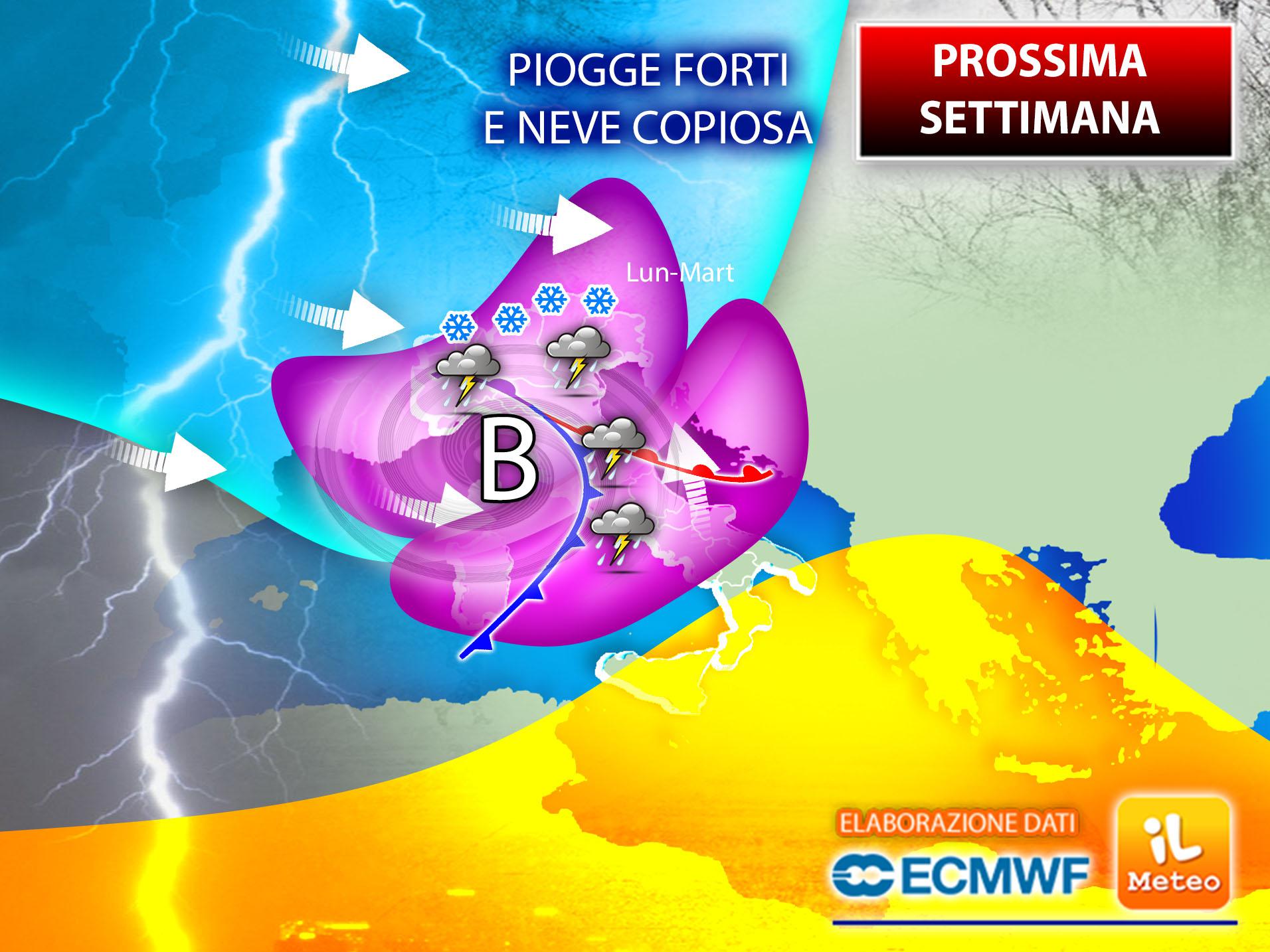 Il tempo peggiora: pioggia e rischio allagamenti, ecco dove