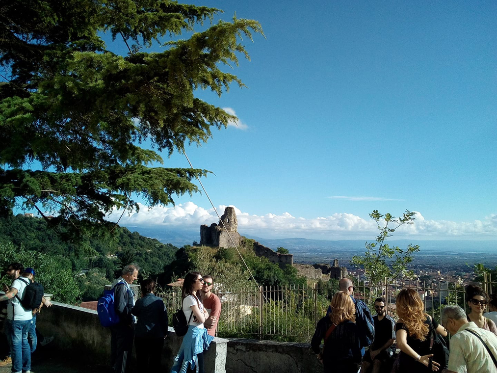 Veduta di Lamezia Terme-Nicastro dalla chiesa delle Cucchiarelle