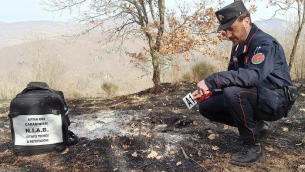 Incendi, al via la Task force dei Carabinieri