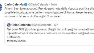 "Inceneritore nel giardino di Fratoianni", l'idea del fake di Calenda
