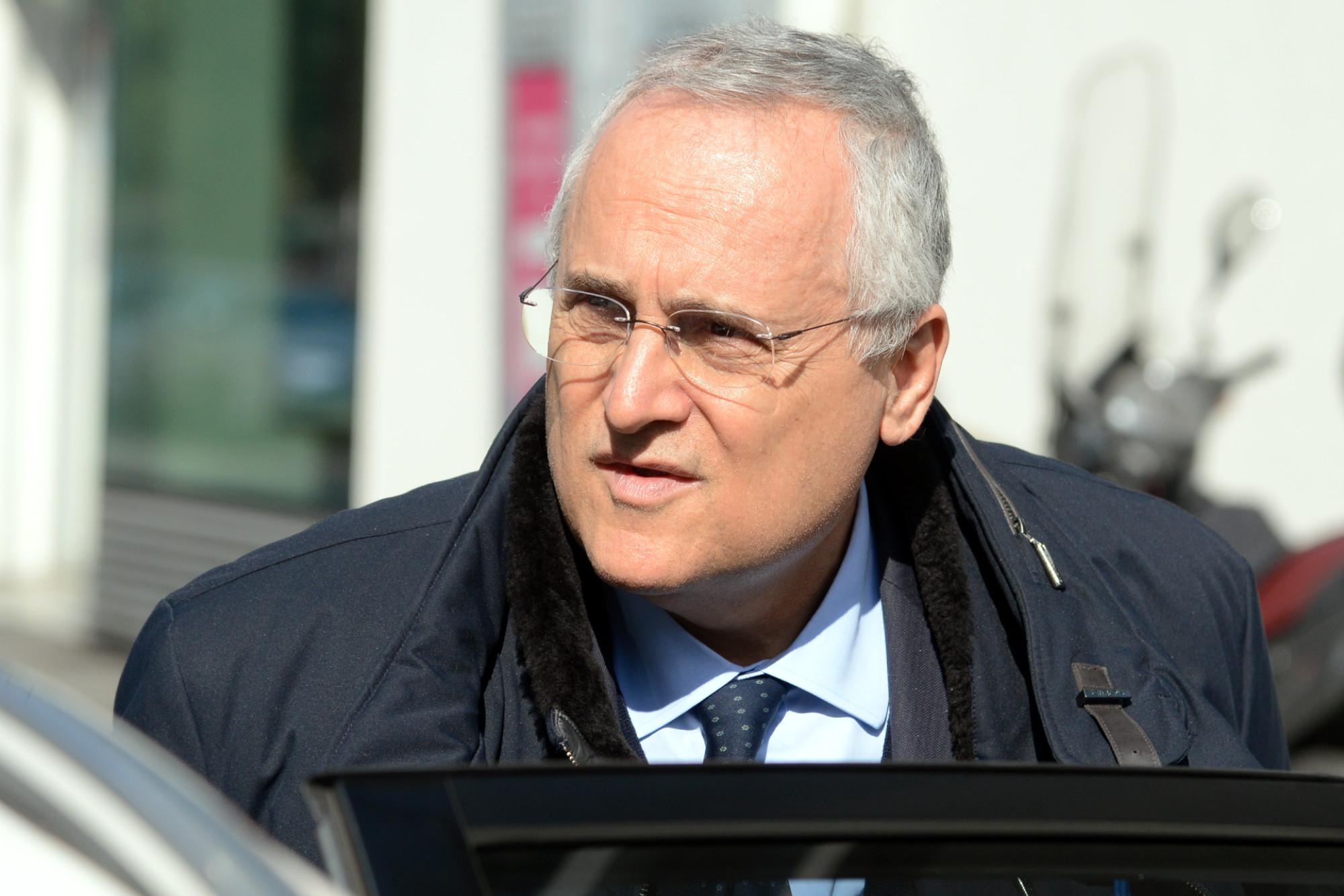 Inchiesta calciomercato Lazio, indagati Lotito e Tare