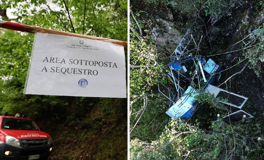 Incidente funivia monte Faito, 4 indagati