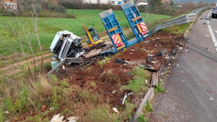 Incidente Latina, scontro tra tir: morti i due conducenti