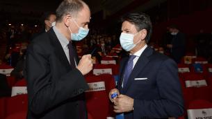Incontro Letta-Conte: "Tensioni, ma avanti con il dialogo"