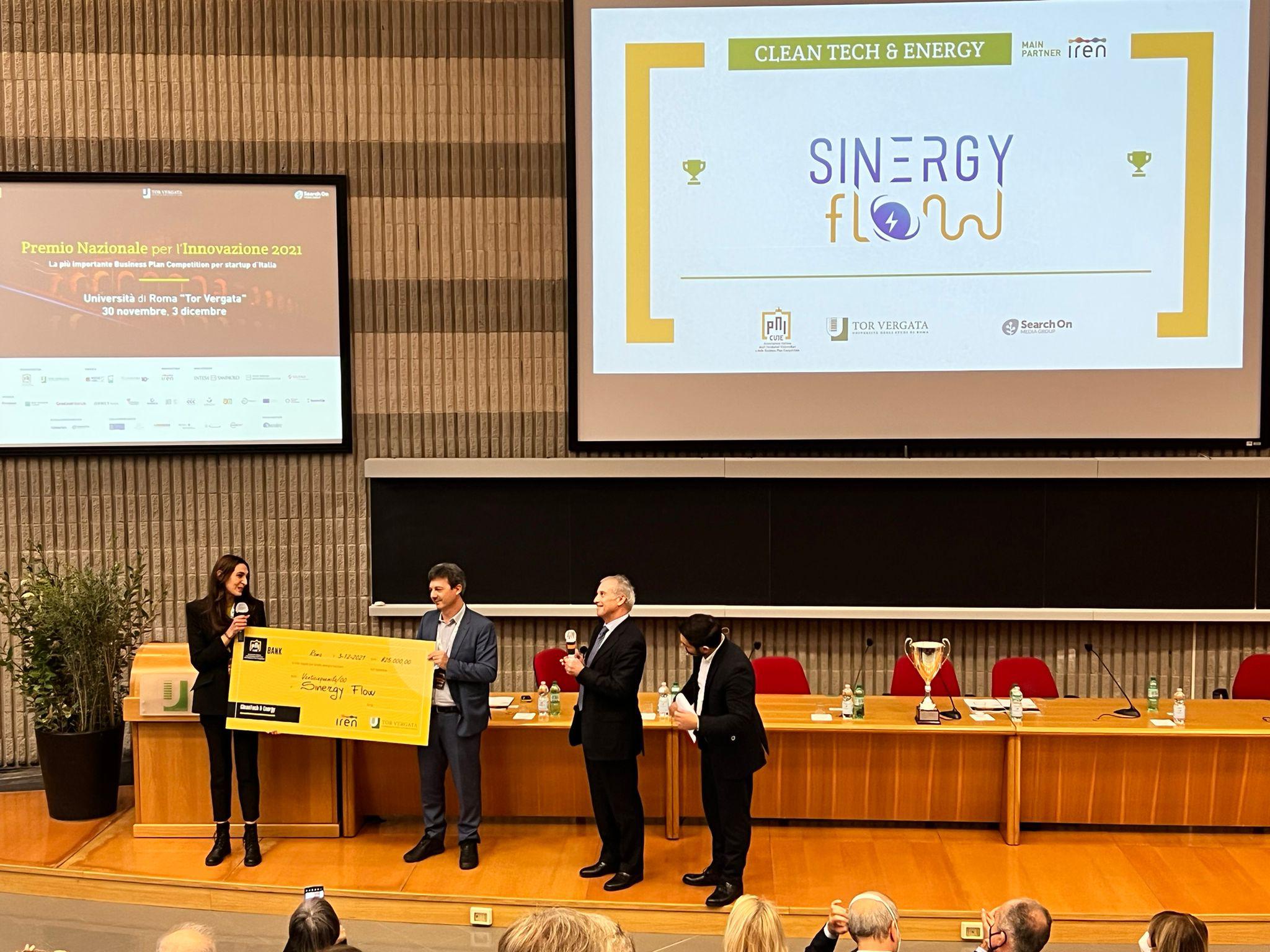 Innovazione, Sinergy flow vincitore assoluto del Pni 2021