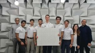 Inquinamento acustico, progettato da 6 giovani italiani il 'labirinto' che imprigiona il rumore