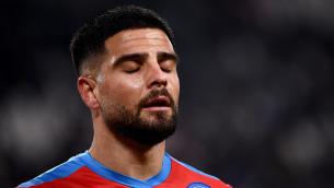 Insigne ko per infortunio, lo stadio applaude il capitano all'uscita