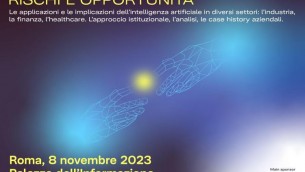 Intelligenza artificiale, rischi e opportunità: l’8 novembre evento Adnkronos