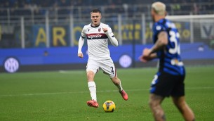 Inter-Bologna 2-2, Holm gela San Siro