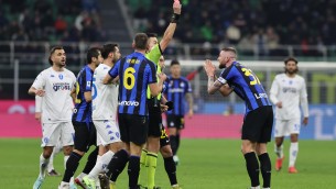 Inter-Empoli 0-1, Skriniar espulso e gol di Baldanzi