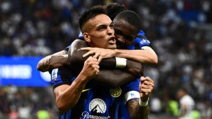 Inter-Fiorentina 4-0: gol di Thuram, doppio Lautaro e rigore Calhanoglu