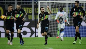 Inter-Napoli 3-2, prima sconfitta per azzurri