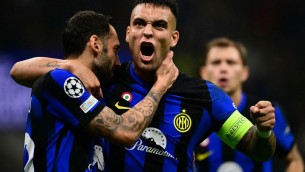 Inter-Salisburgo 2-1, gol di Sanchez e Calhanoglu