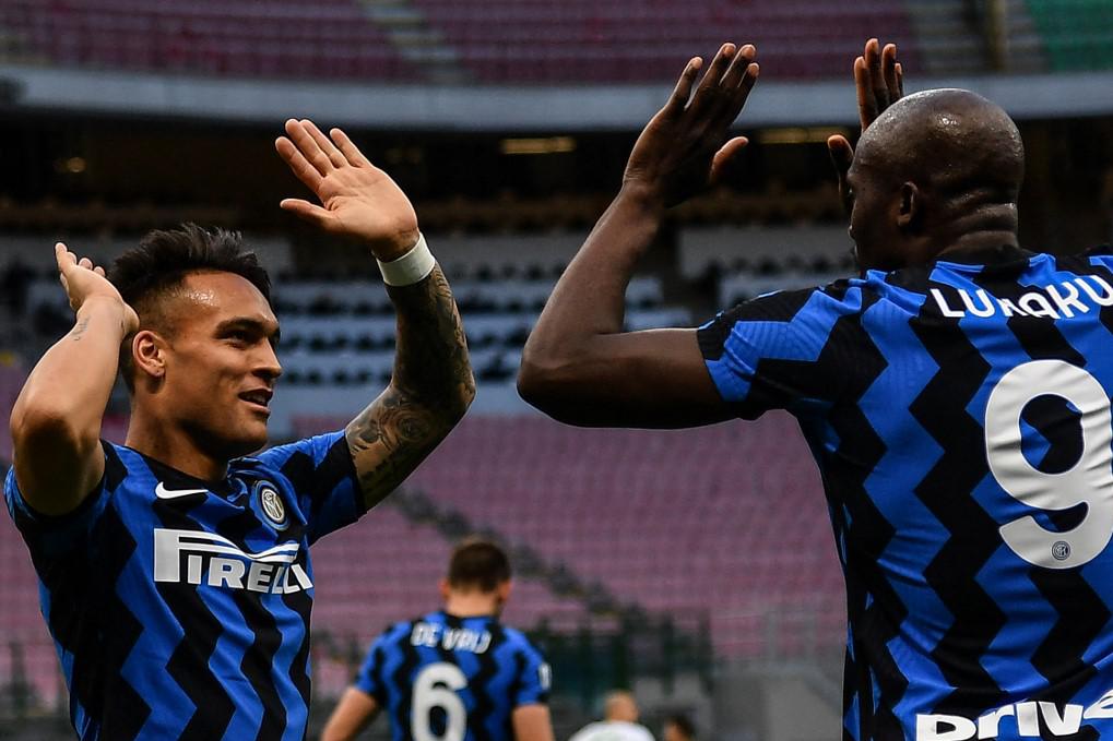 Inter-Sassuolo 2-1, Lukaku-Lautaro e scudetto in cassaforte