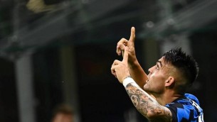 Inter-Verona 1-0, gol di Lautaro