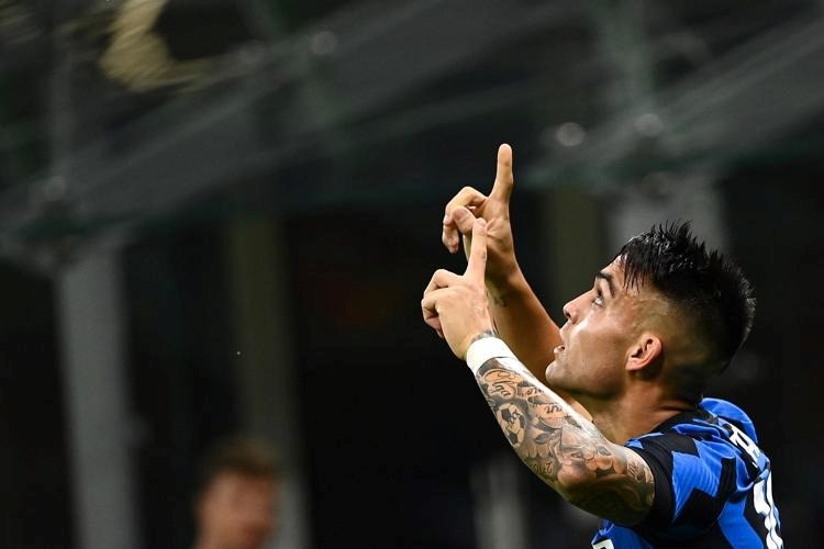 Inter-Verona 1-0, gol di Lautaro