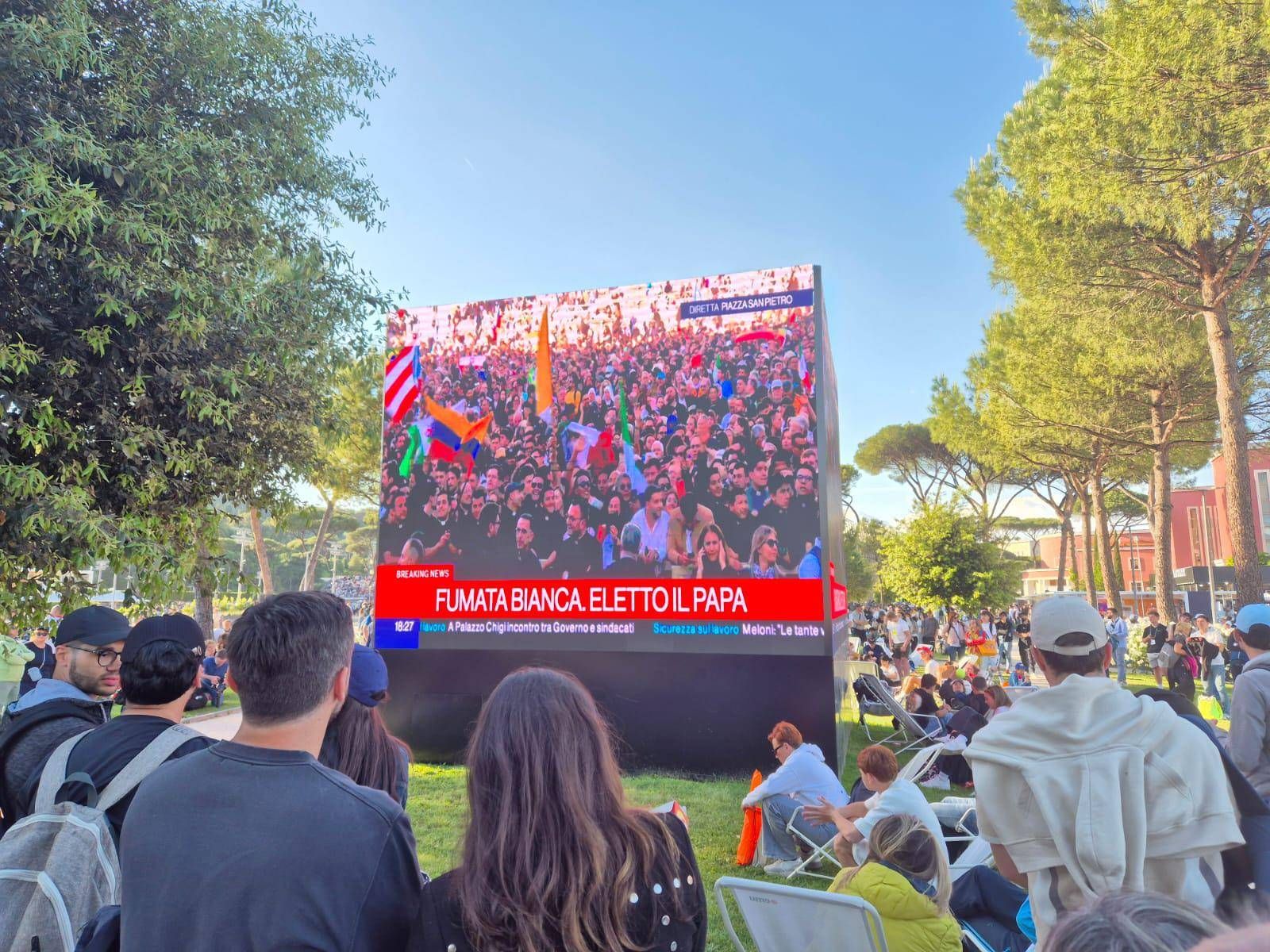 Internazionali, il Foro e la fumata bianca: "Habemus Papam!"