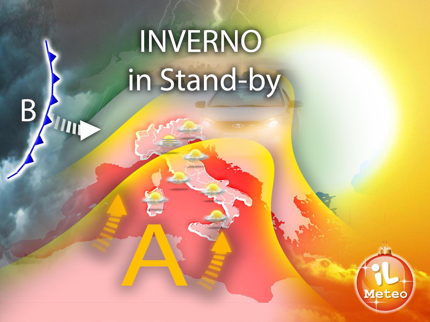 Inverno in stand-by, arriva l’anticiclone di Natale