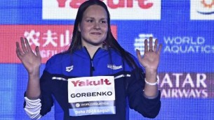 Israele, fischi per Gorbenko ai Mondiali di nuoto a Doha - Video