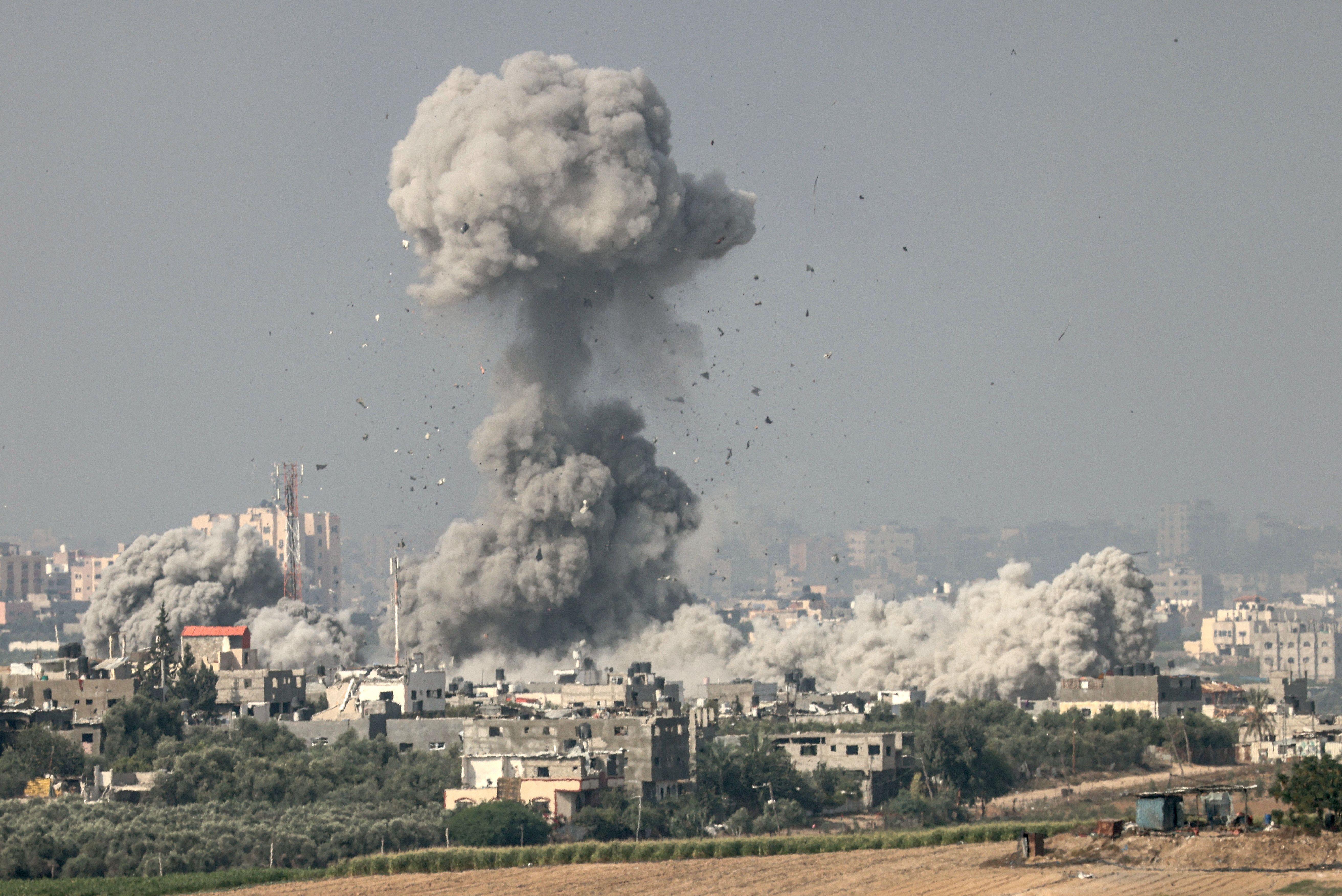 Israele: raid contro 400 obiettivi Hamas a Gaza