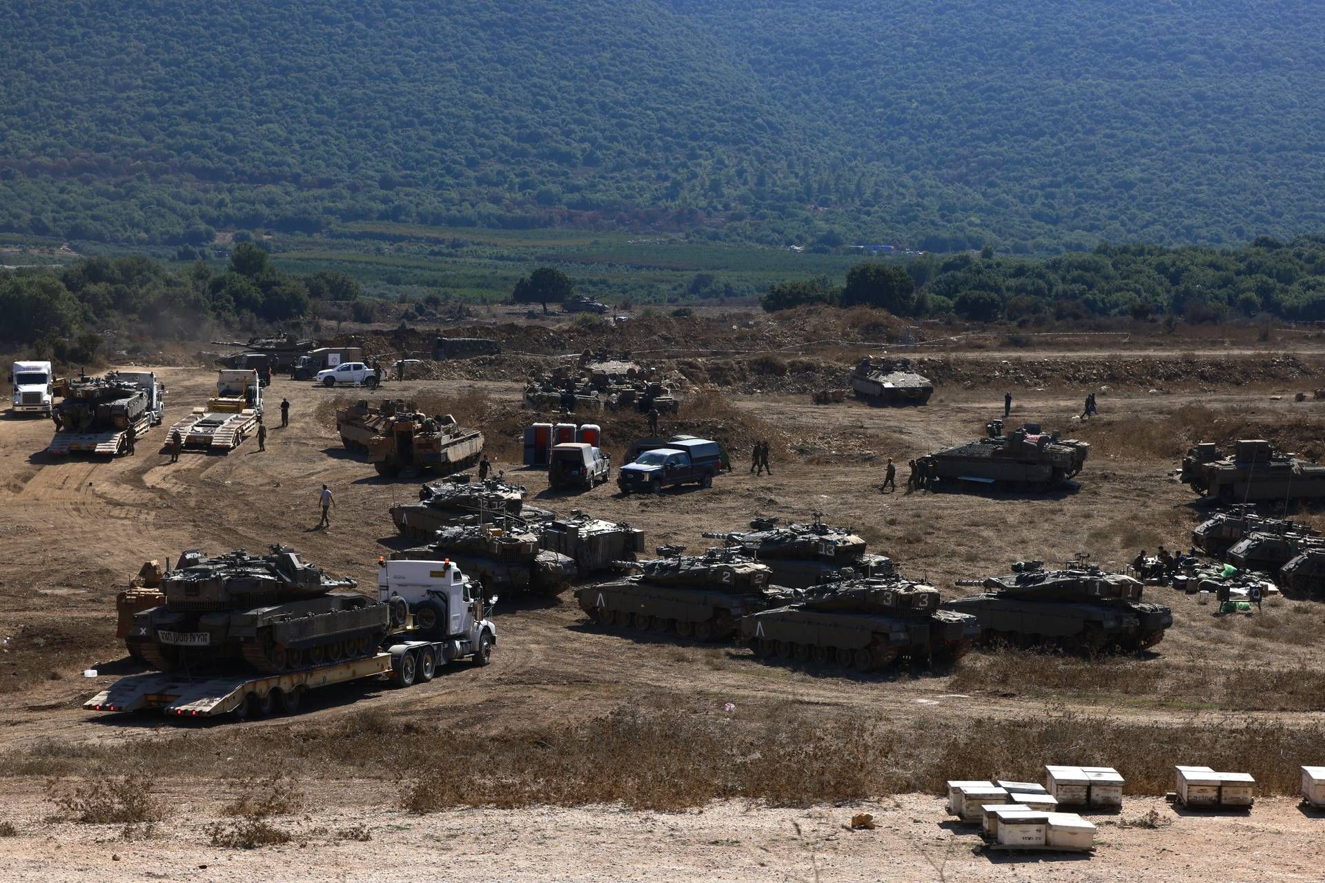 Israele schiera carri armati in Cisgiordania, prima volta in 20 anni