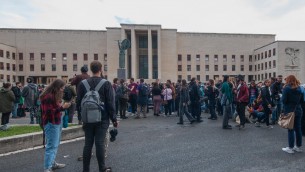 Israele, studenti Sapienza: "Folle dire che chi sostiene palestinesi è amico dei terroristi"