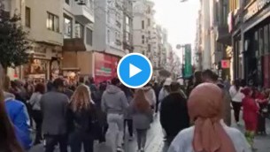 Istanbul, il momento dell'esplosione - Video