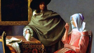 Jan Vermeer: Bicchiere di vino (particolare)