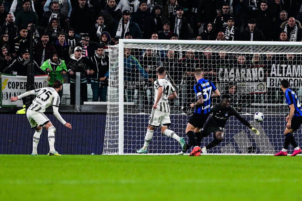 Juve-Inter 2-0, gol di Rabiot e Fagioli