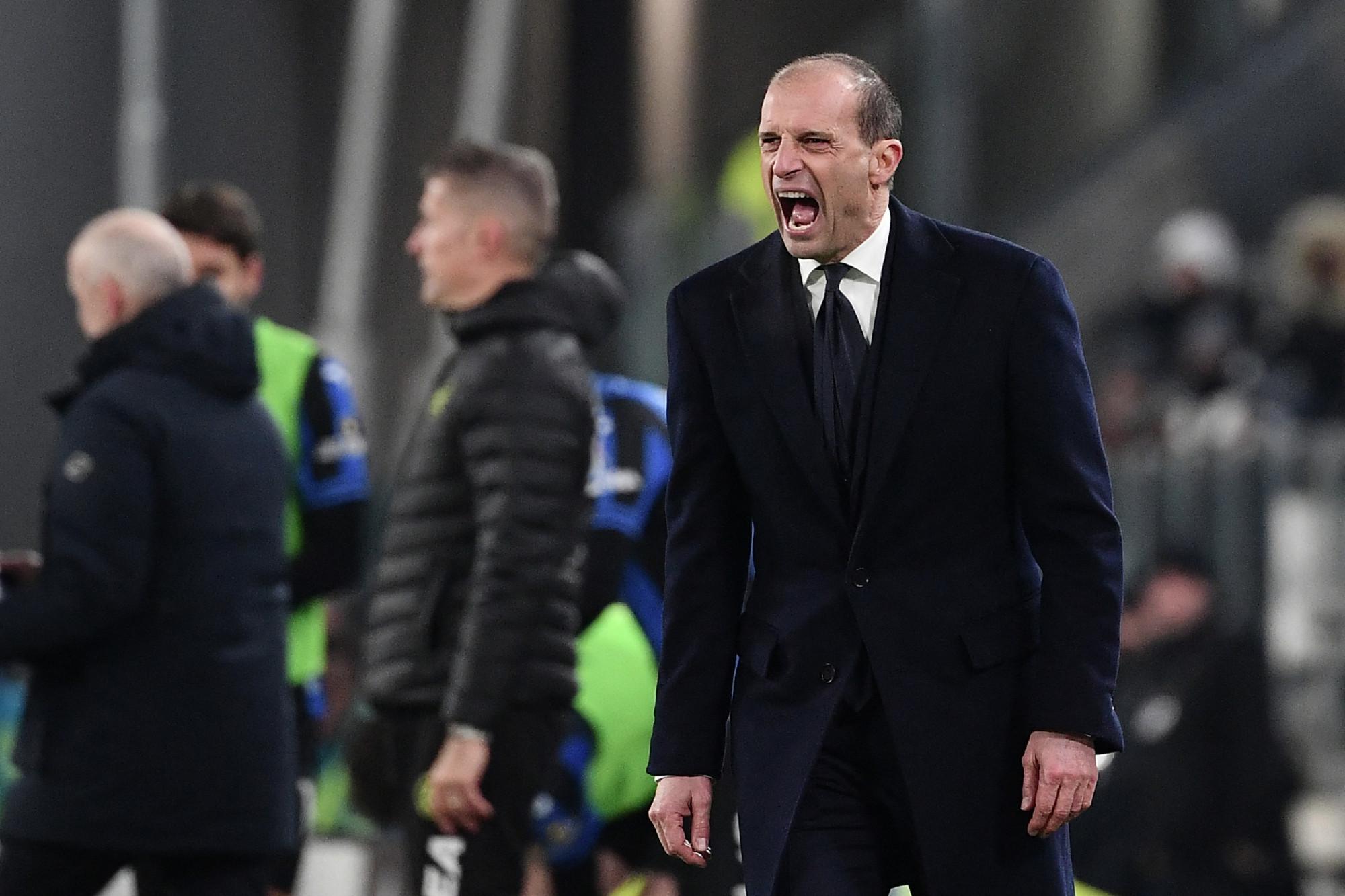 Juve-Nantes, Allegri sbotta in tv: "Dite cazz..