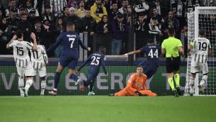 Juve-Psg 1-2, bianconeri di Allegri in Europa League