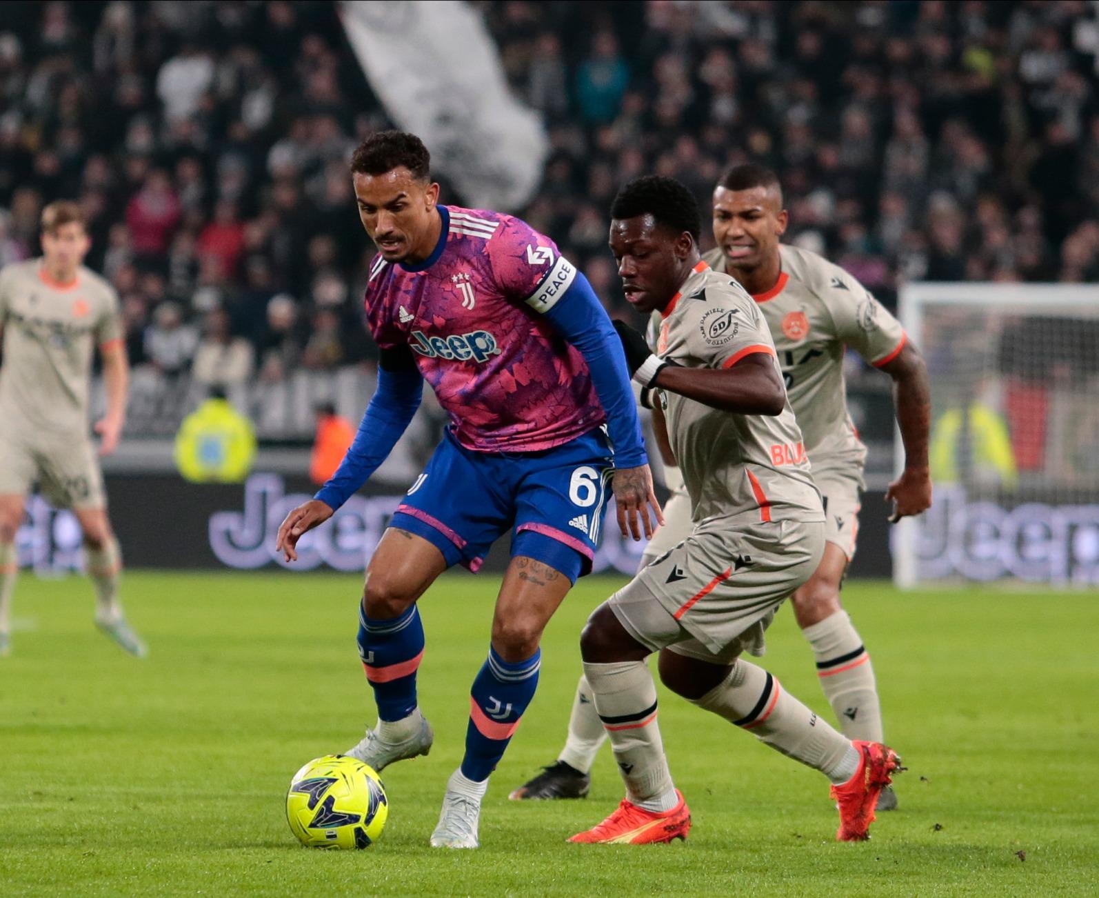 Juve-Udinese 1-0, gol di Danilo e Allegri sale