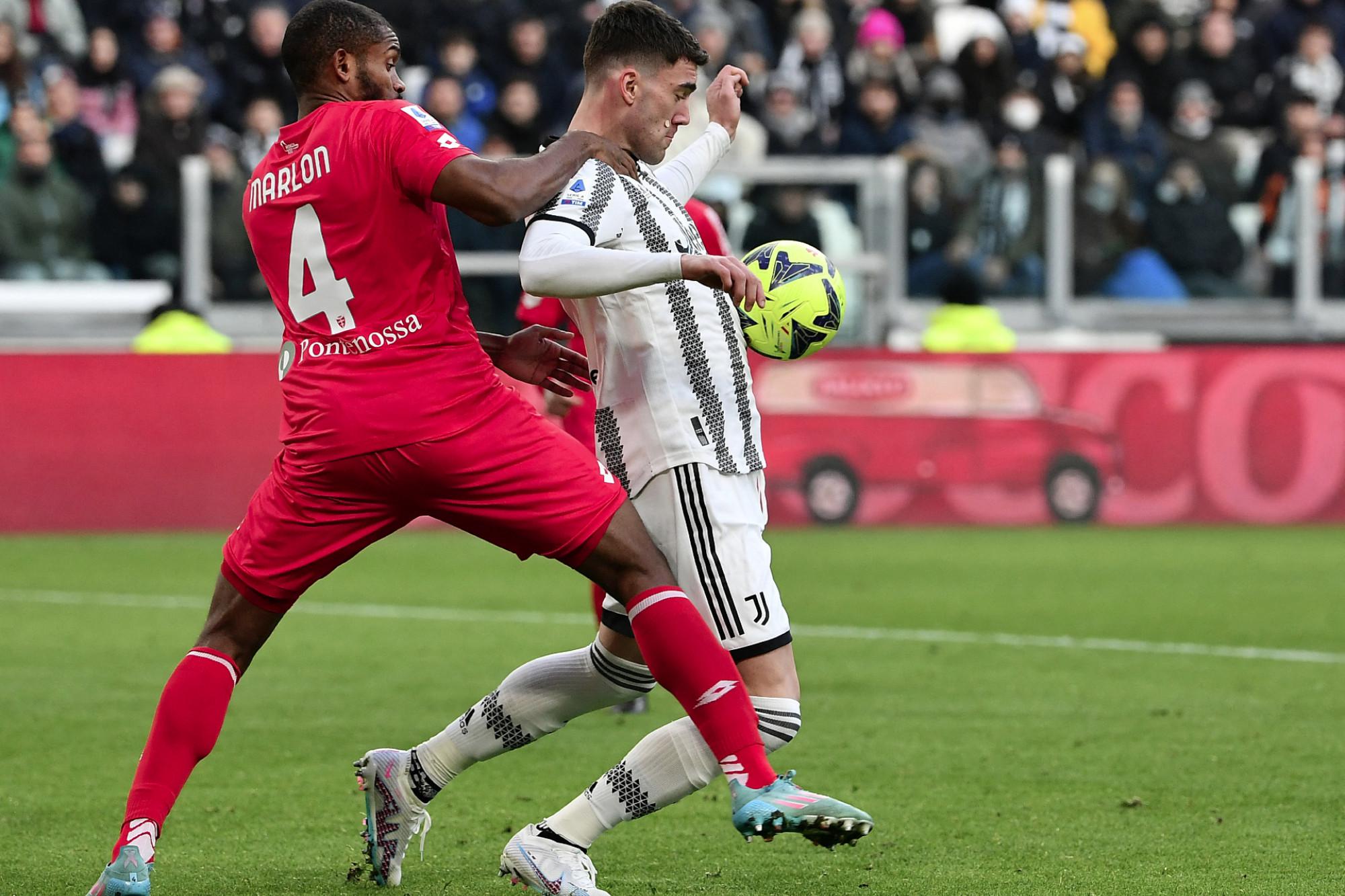Juventus-Monza 0-2, gol di Ciurria e Mota