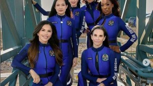 Katy Perry e Lady Bezos oggi nello spazio, prima missione tutta al femminile dal 1963