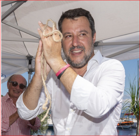 La corda della Vara nelle mani di Salvini, ecco il regalo della città di Messina