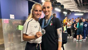 La dolce dedica di Asia D'Amato alla gemella Alice, oro a Parigi 2024