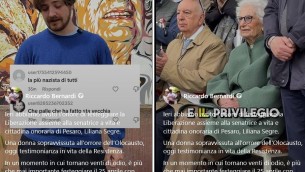 "La più nazista di tutte", odio social contro Segre dopo cerimonia 25 aprile a Pesaro