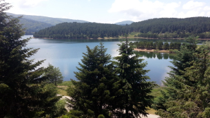 Il lago Arvo a Lorica