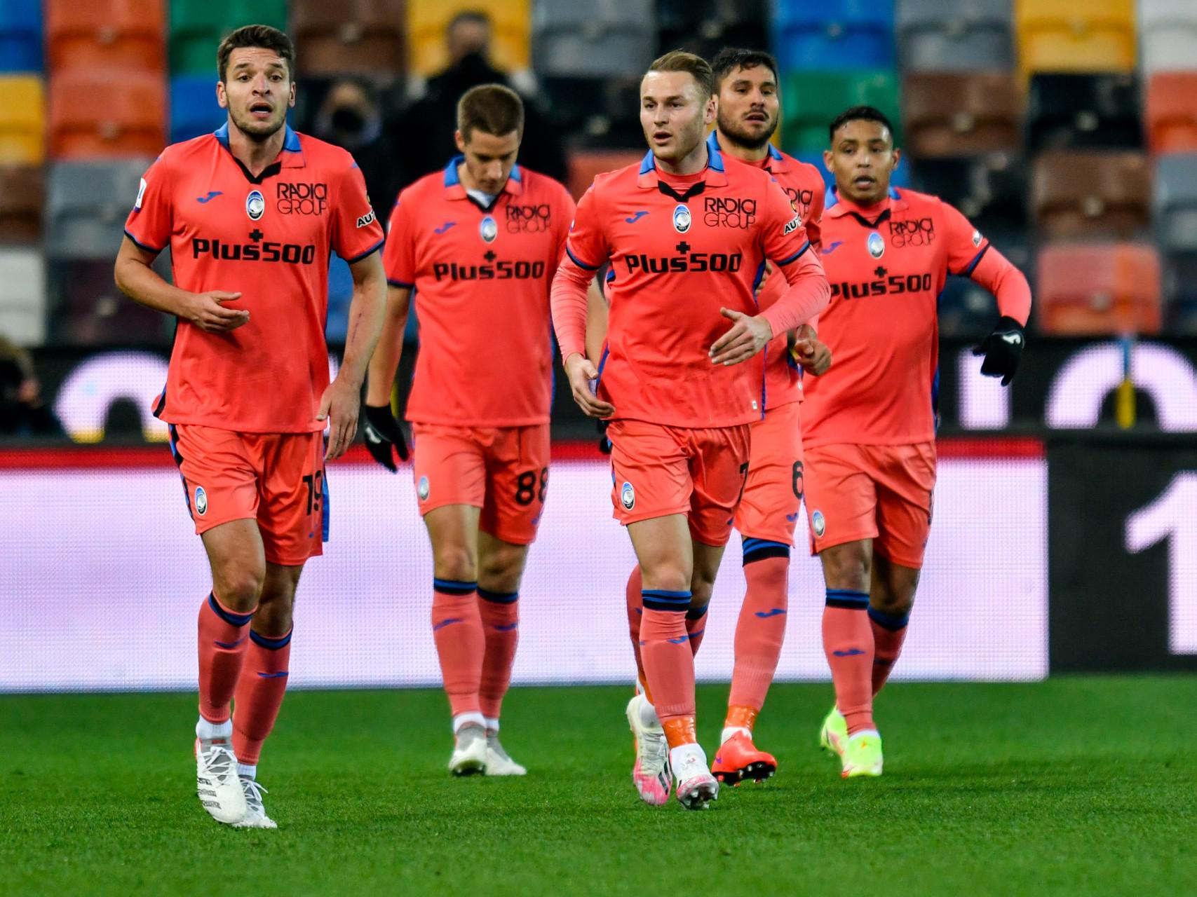 L'Atalanta travolge 6-2 l'Udinese